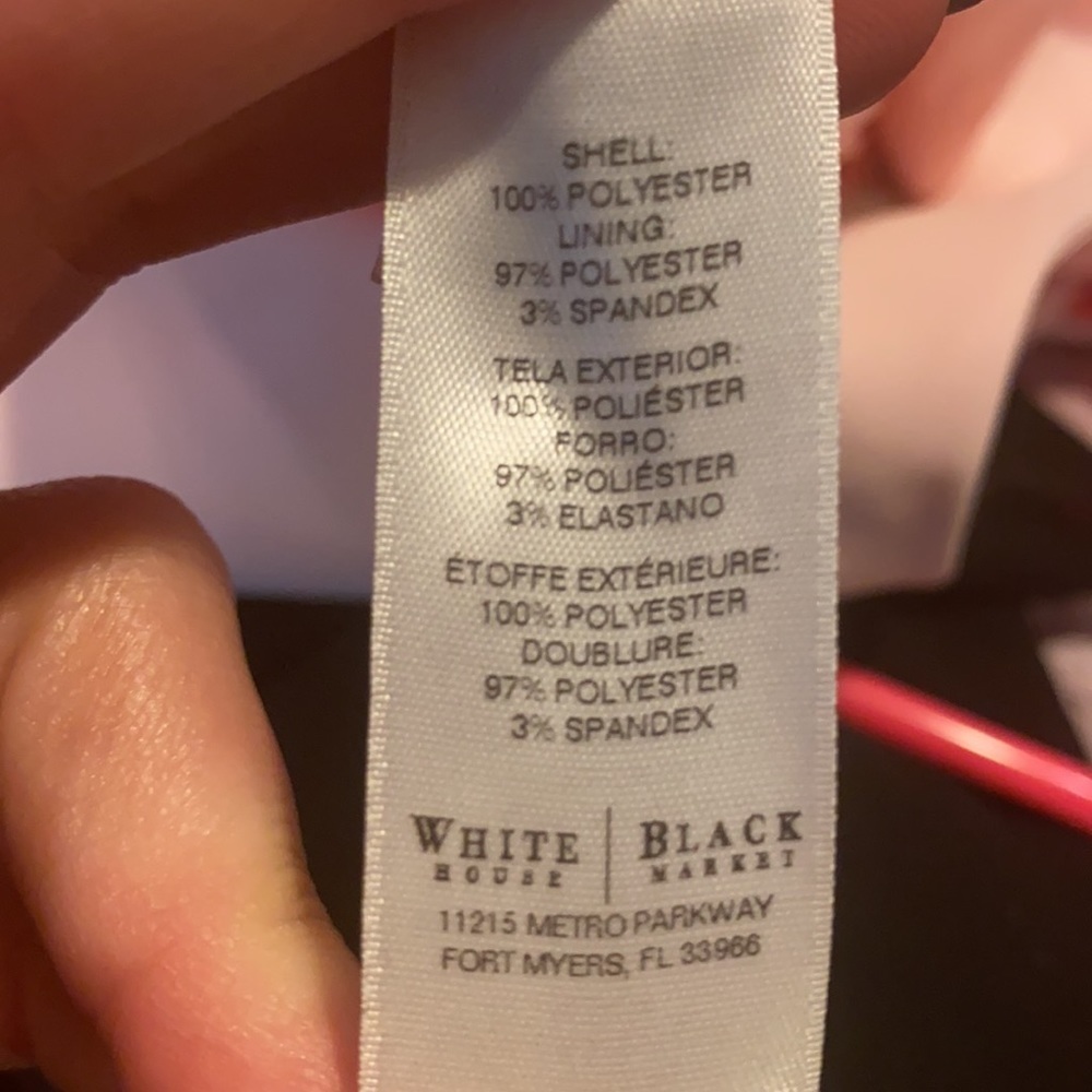 WHBM pastel light peach pink sleeveless dress 2​​ - Picture 7 of 9